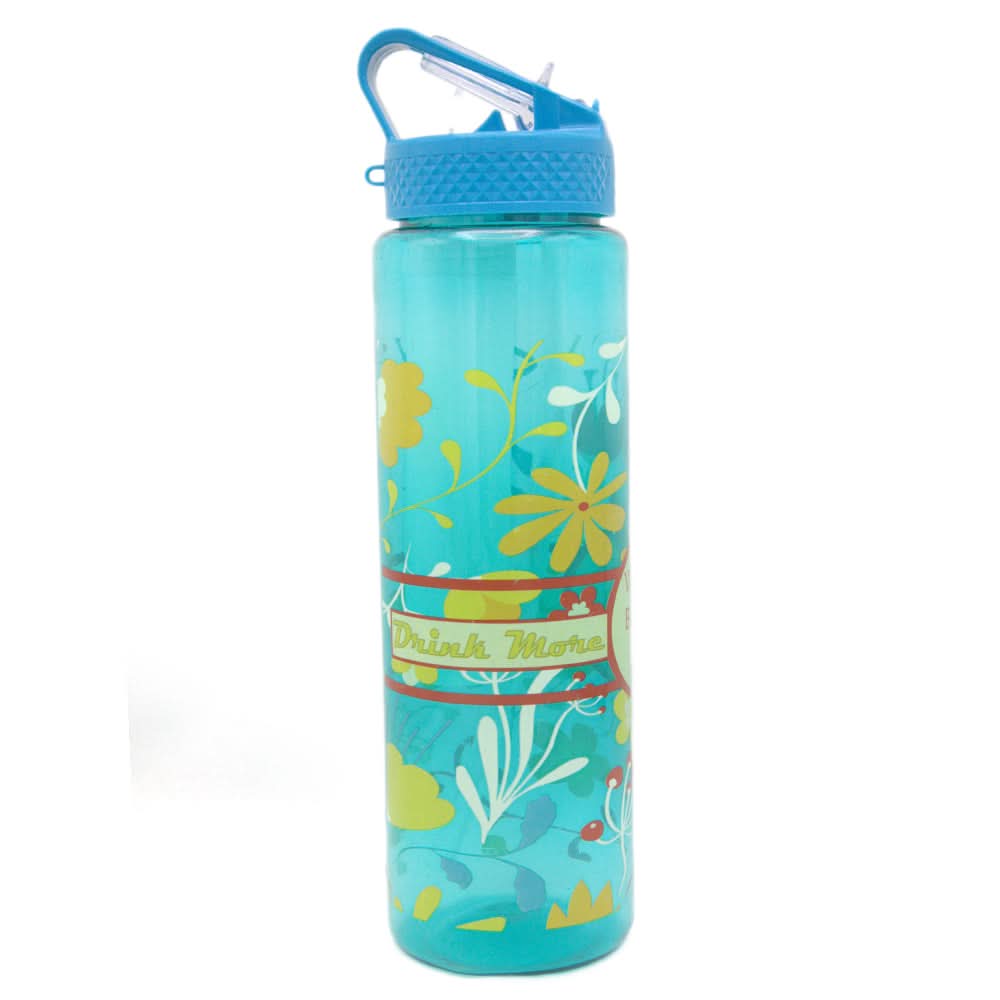 Travel Water Bottle 600ml - Cyan, Home & Lifestyle, Glassware & Drinkware, Chase Value, Chase Value