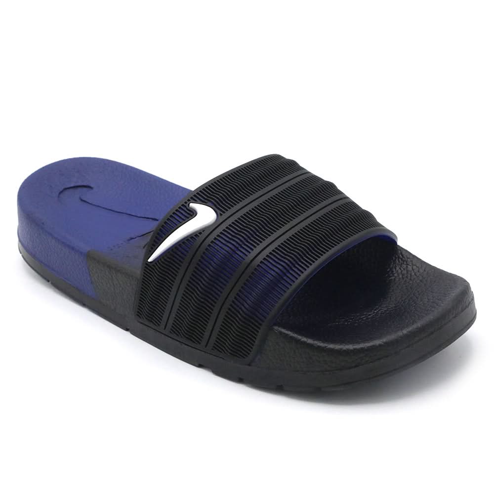 Men's Slider - Navy Blue, Men's Slippers, Chase Value, Chase Value