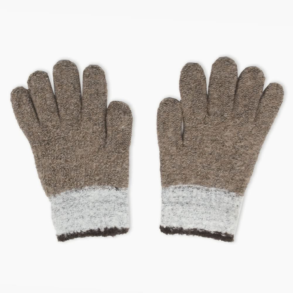 Boys woolen Gloves - Light Brown, Boys Caps & Gloves, Chase Value, Chase Value