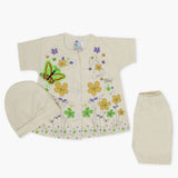 Newborn Girls Half Sleeves Suit - Fawn, Newborn Girls Sets & Suits, Chase Value, Chase Value