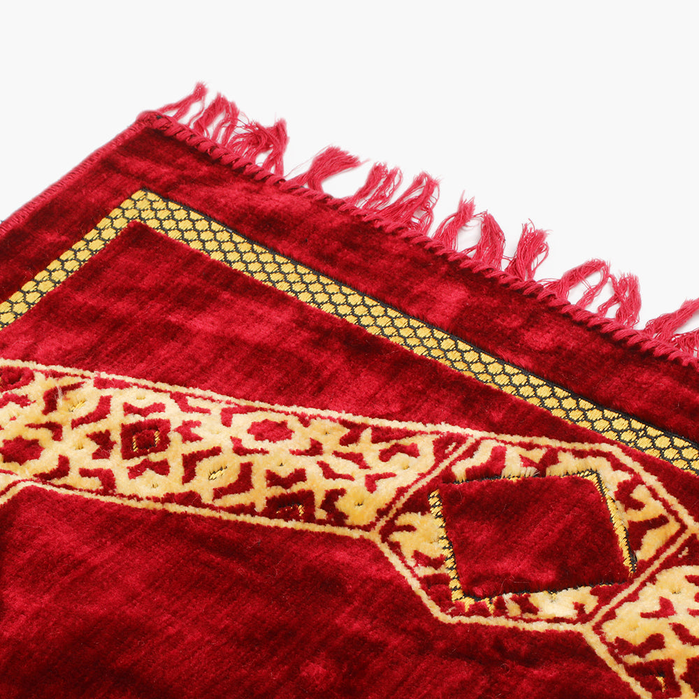 Ja-e-Namaaz (Prayer Mat) - Maroon, Mats, Chase Value, Chase Value