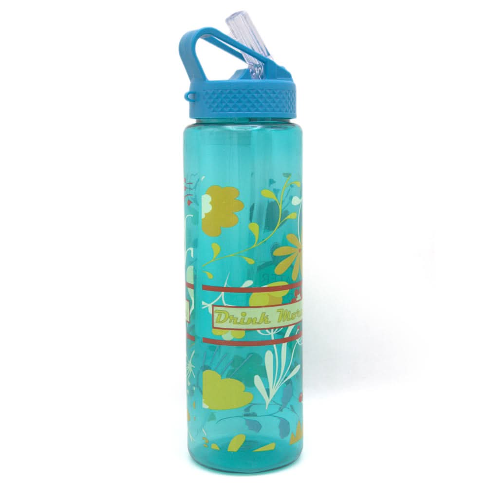 Travel Water Bottle 600ml - Cyan, Home & Lifestyle, Glassware & Drinkware, Chase Value, Chase Value