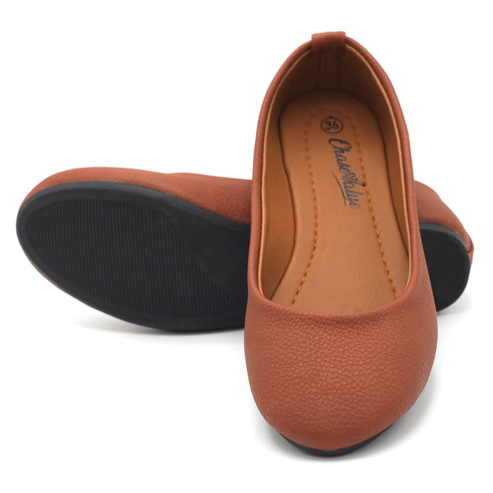 Women's Fancy Pumps (1823) - Mustard, Women Pumps, Chase Value, Chase Value