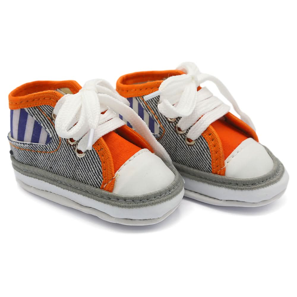 Newborn Boys Long  Shoes - Light Grey, Newborn Caps, Shoes & Socks, Chase Value, Chase Value
