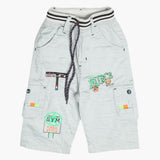 Boys Cotton Bermuda - Steel Blue, Boys Shorts, Chase Value, Chase Value