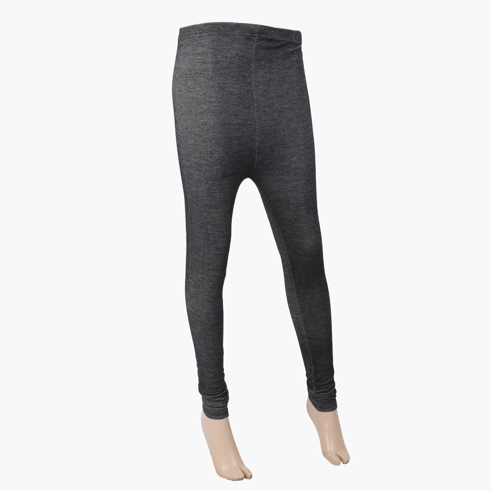 Women's Denim Tights - Black, Women Pants & Tights, Chase Value, Chase Value