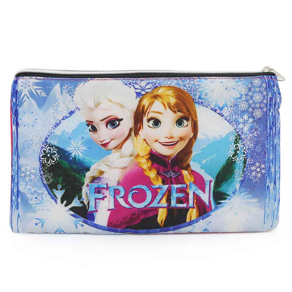 Pencil Pouch Two Zipper - Pink, Pencil Boxes & Stationery Sets, Chase Value, Chase Value