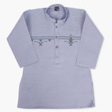 Boys Embroidered Shalwar Suit - Blue, Boys Shalwar Kameez, Chase Value, Chase Value