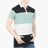 Men's Half Sleeves Polo T-Shirt - Light Green, Men's T-Shirts & Polos, Chase Value, Chase Value