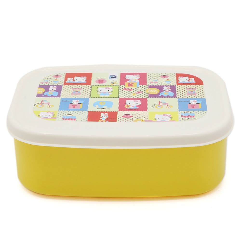 Kiddy Lunch Box - Yellow, Tiffin Boxes & Bottles, Chase Value, Chase Value
