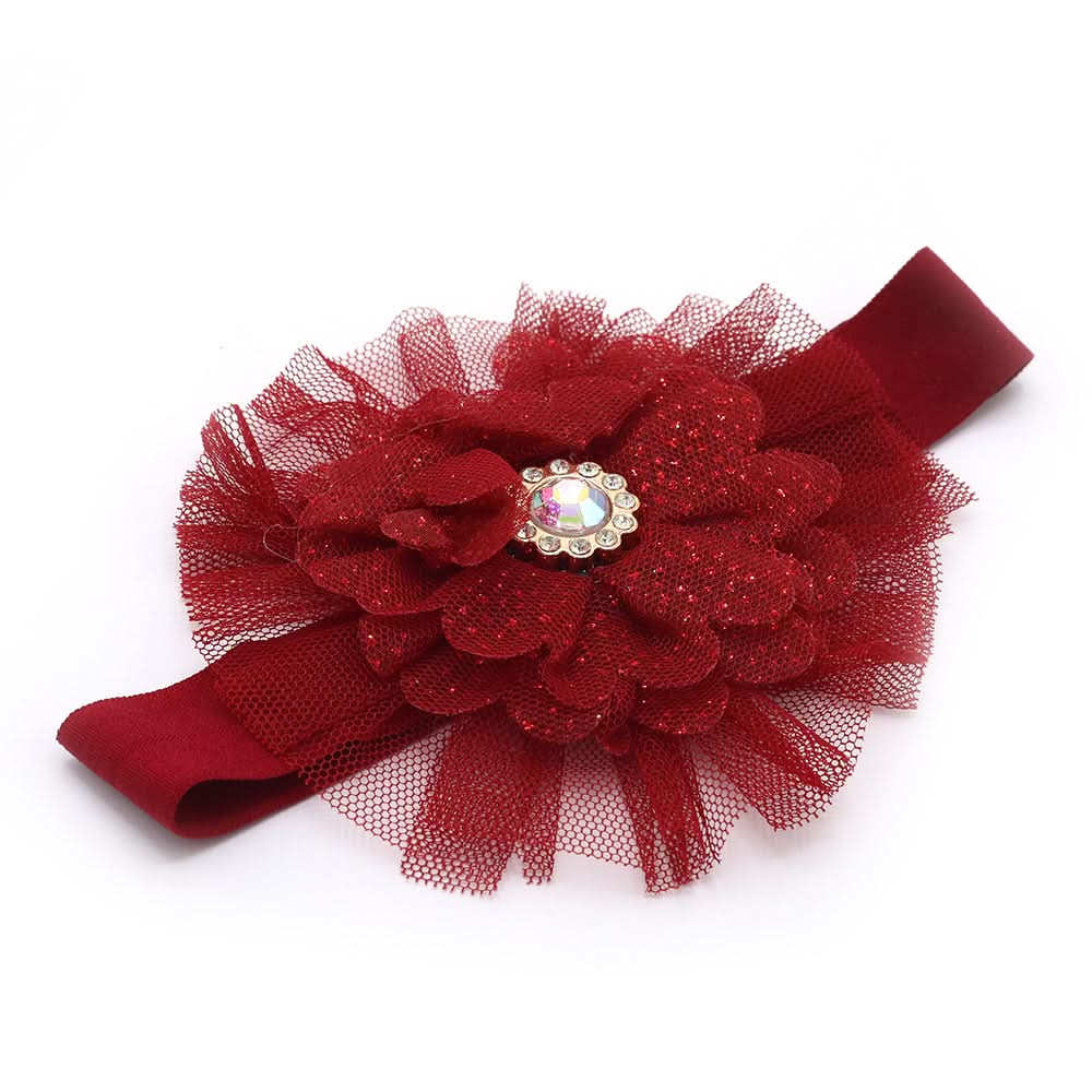 Girls Matha Patti - Maroon, Girls Hair Accessories, Chase Value, Chase Value