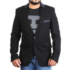 Men’s Casual Blazers - Black, Men's Blazzer & Coats, Chase Value, Chase Value