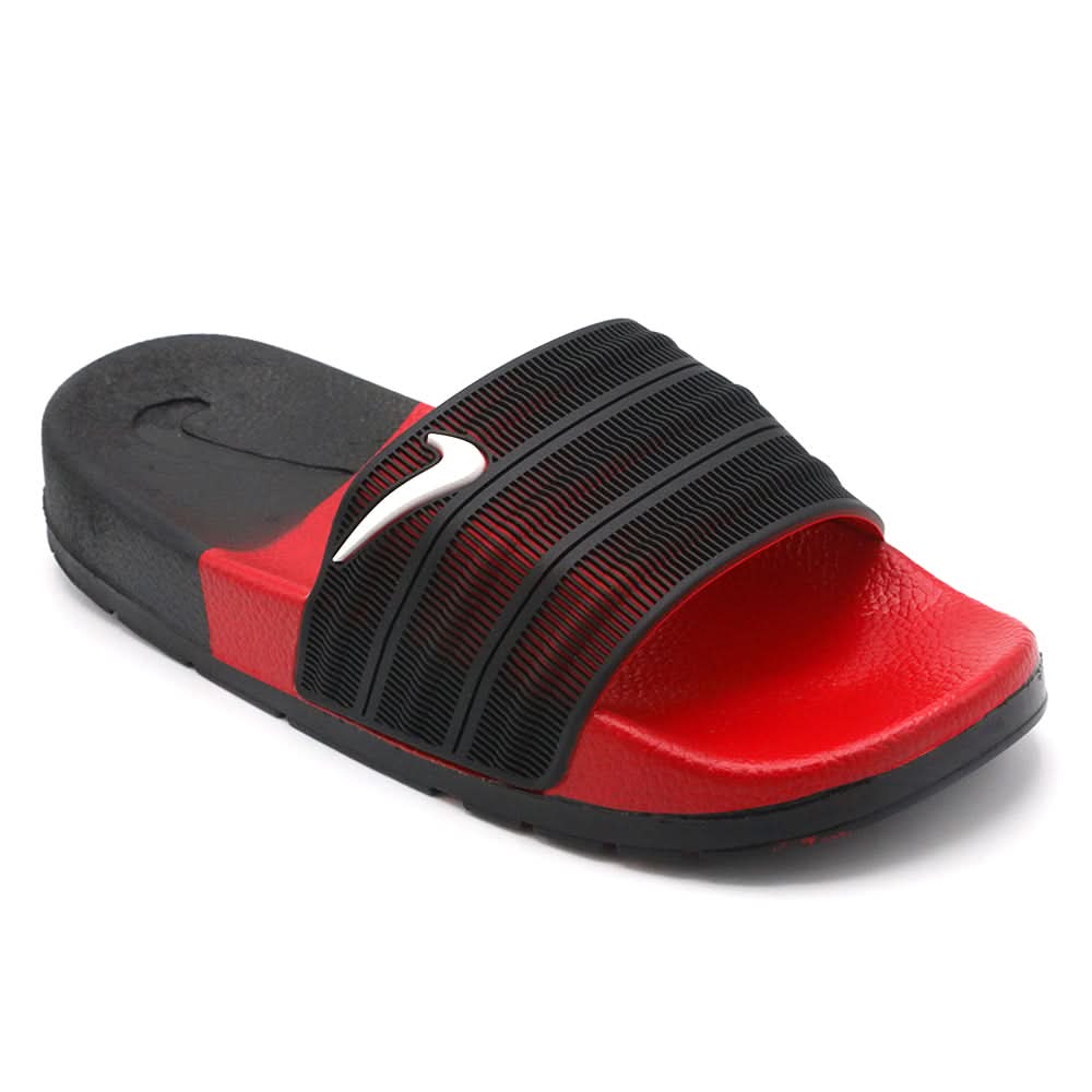 Men's Slider - Red, Men's Slippers, Chase Value, Chase Value