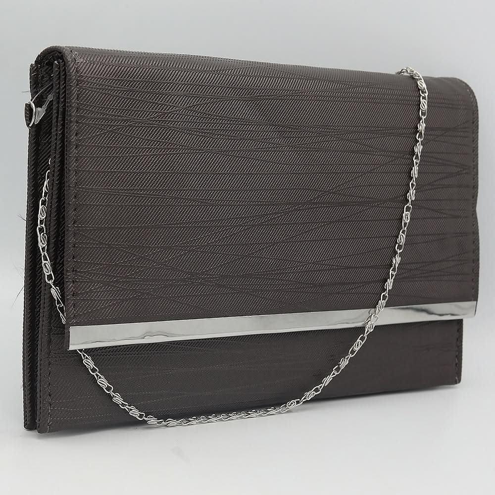Women's Clutch Kam-336 - Coffee, Women, Clutches, Chase Value, Chase Value