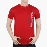 Men's Half Sleeves T-Shirt - Red, Men's T-Shirts & Polos, Chase Value, Chase Value