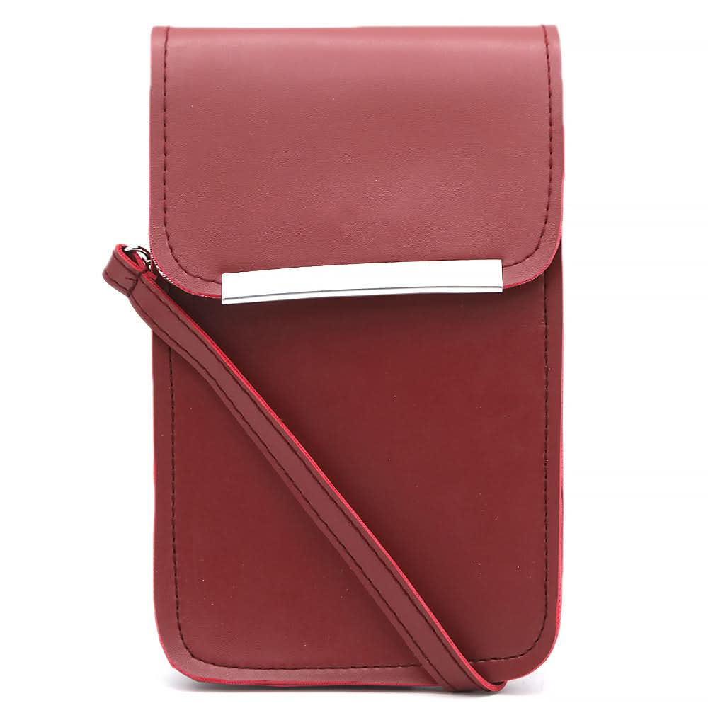 Girls Pouch - Maroon, Kids, Kids Bags, Chase Value, Chase Value