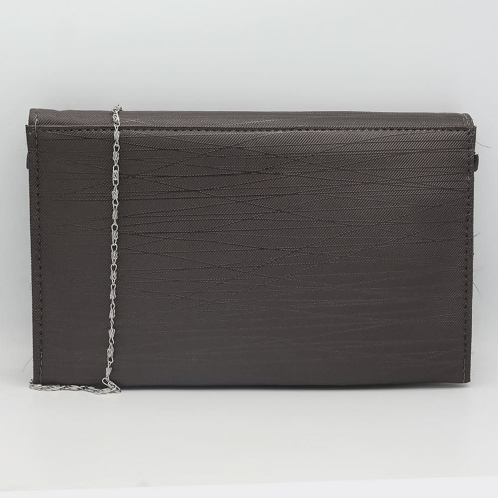 Women's Clutch Kam-336 - Coffee, Women, Clutches, Chase Value, Chase Value