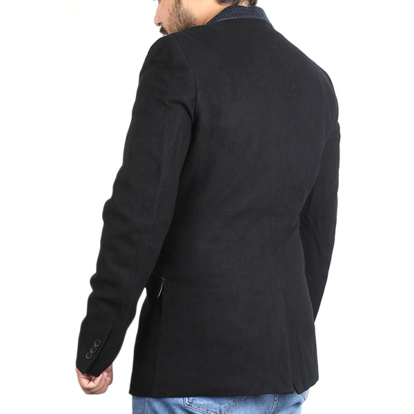 Men’s Casual Blazers - Black, Men's Blazzer & Coats, Chase Value, Chase Value