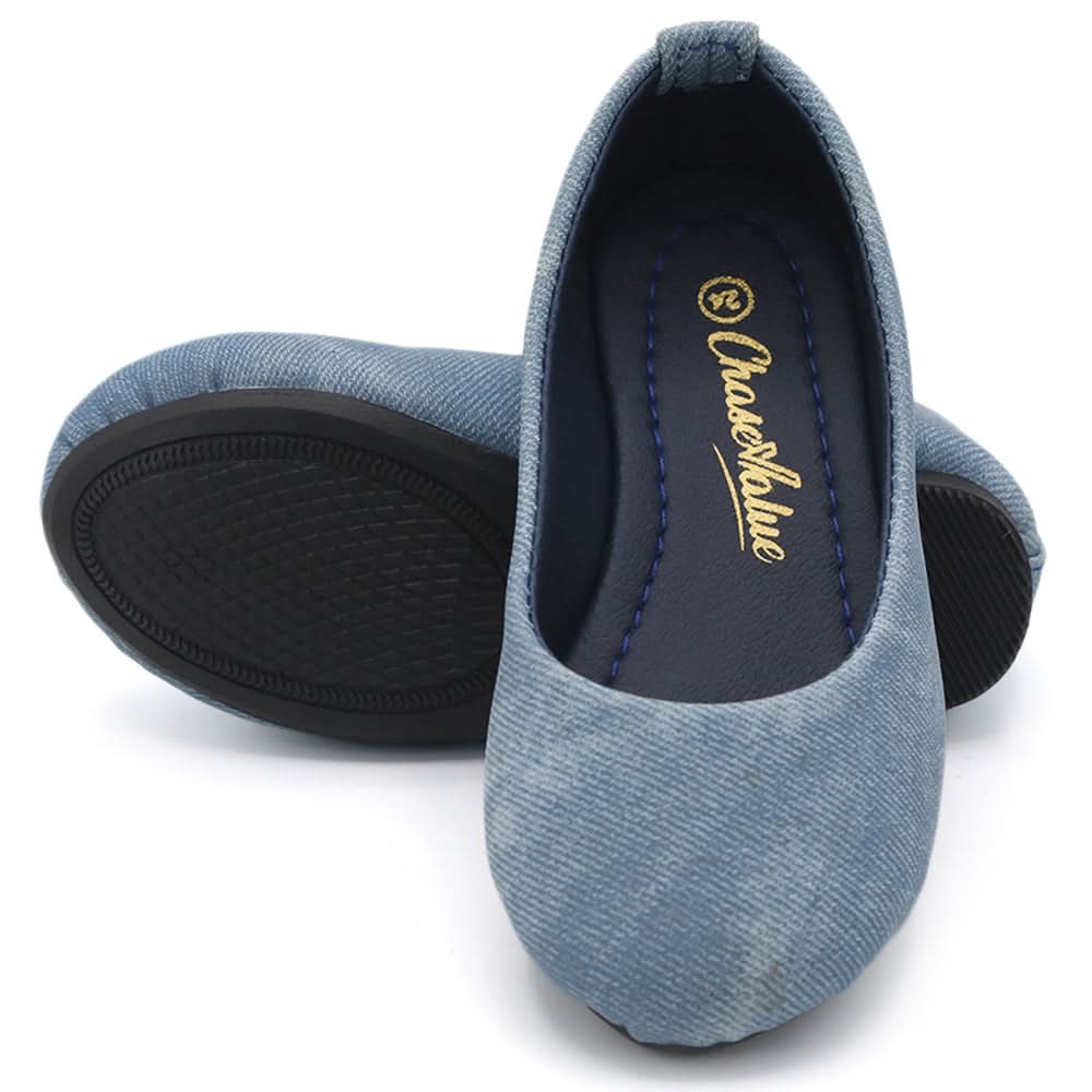 Girls Pumps - Blue, Girls Pump, Chase Value, Chase Value