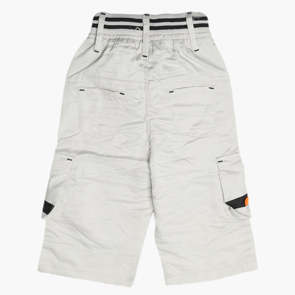 Boys Cotton Bermuda - Grey, Boys Shorts, Chase Value, Chase Value