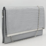 Women's Clutch Kam-336 - Silver, Women, Clutches, Chase Value, Chase Value