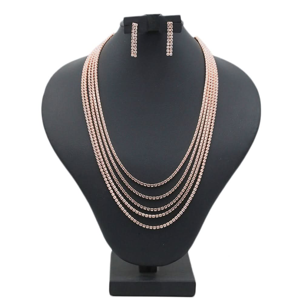 Women's Stone Mala - Copper, Women Jewellery Set, Chase Value, Chase Value