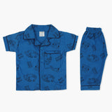 Newborn Boys Half Sleeves Suit - Blue, Newborn Boys Sets & Suits, Chase Value, Chase Value