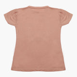 Girls Half Sleeves T-Shirt - Tea Pink, Girls T-Shirts, Chase Value, Chase Value