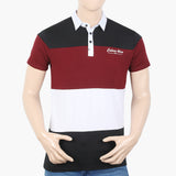 Men's Half Sleeves Polo T-Shirt - Maroon, Men's T-Shirts & Polos, Chase Value, Chase Value