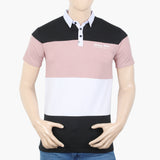 Men's Half Sleeves Polo T-Shirt - T-Pink, Men's T-Shirts & Polos, Chase Value, Chase Value