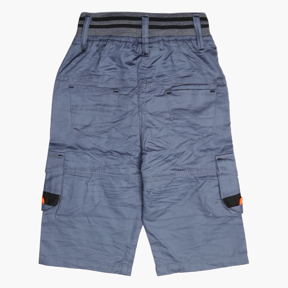 Boys Cotton Bermuda - Navy Blue, Boys Shorts, Chase Value, Chase Value