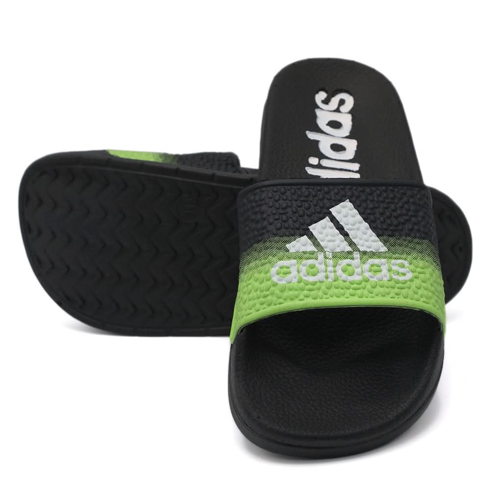 Men's Slider - Green, Men's Slippers, Chase Value, Chase Value