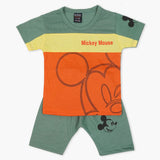 Boys Half Sleeves Short Suit - Green, Boys Sets & Suits, Chase Value, Chase Value