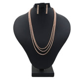 Women's Short Mala Set - Copper, Women Jewellery Set, Chase Value, Chase Value