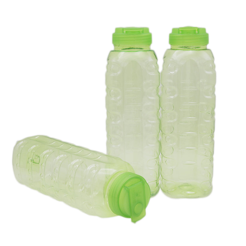 Water Bottle Pack of 3 - Green, Home & Lifestyle, Glassware & Drinkware, Chase Value, Chase Value