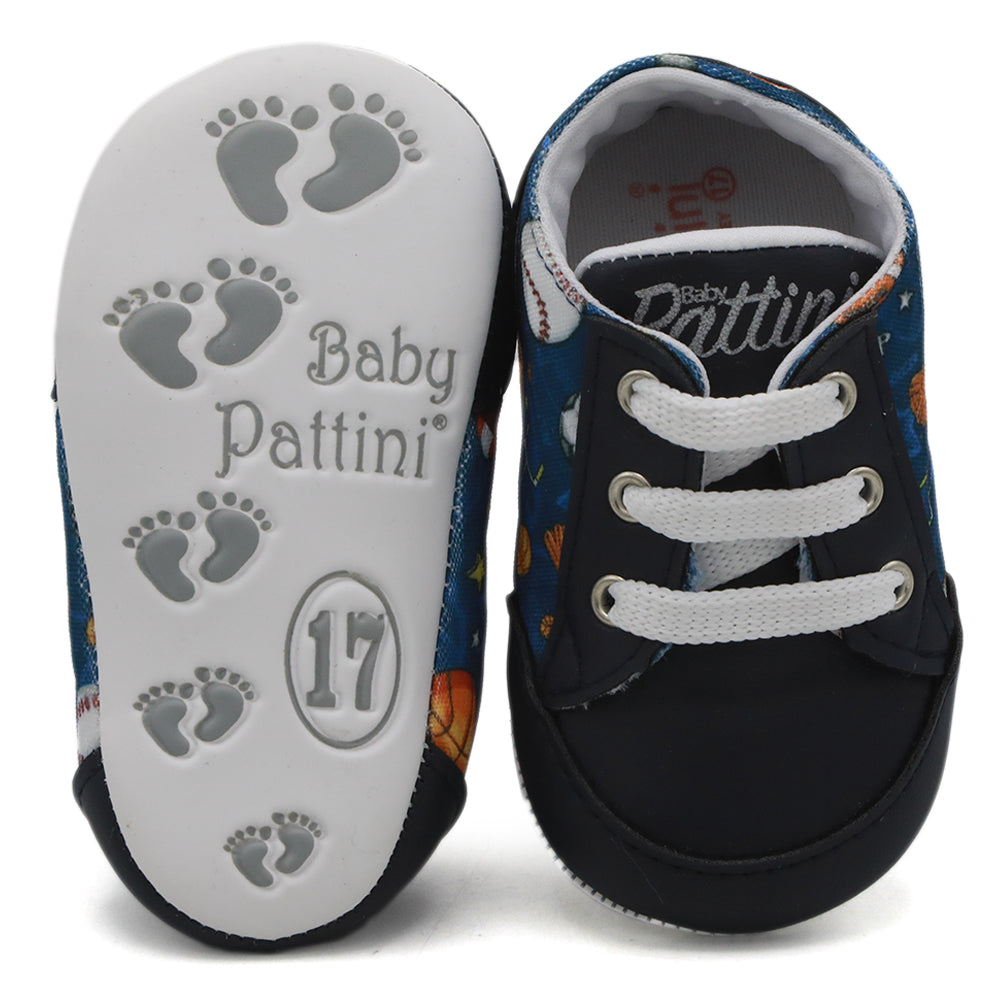 Newborn Boys Booties Shoes - Navy Blue, Newborn Caps, Shoes & Socks, Chase Value, Chase Value