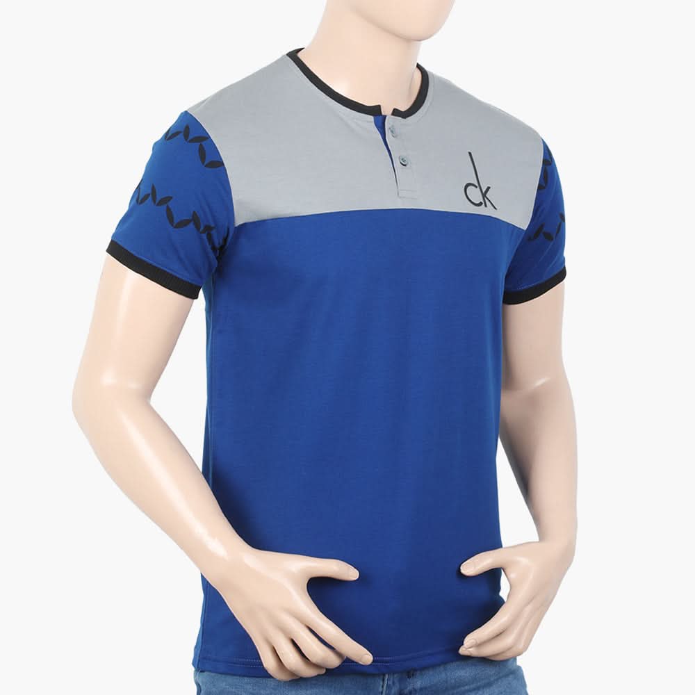 Men's Half Sleeves T-Shirt - Royal Blue, Men's T-Shirts & Polos, Chase Value, Chase Value