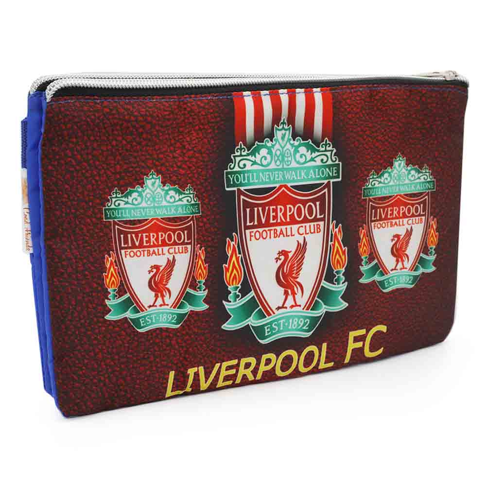 Pencil Pouch Two Zipper - Blue, Pencil Boxes & Stationery Sets, Chase Value, Chase Value