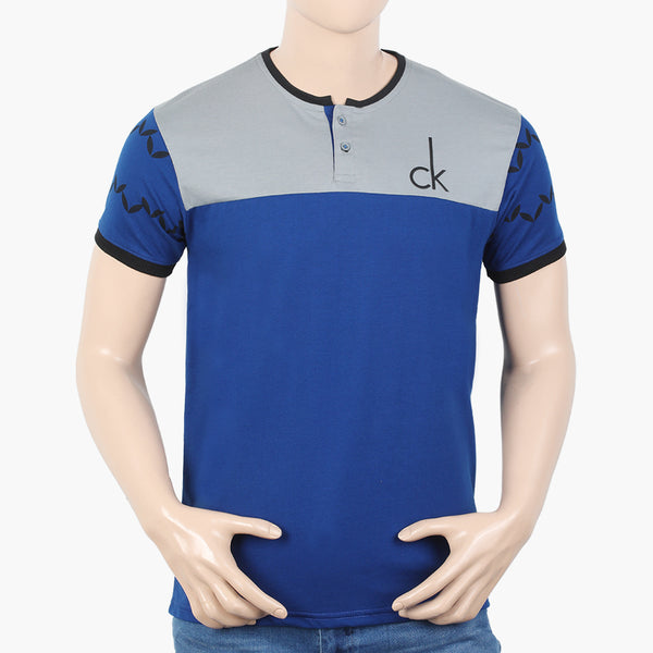 Men's Half Sleeves T-Shirt - Royal Blue, Men's T-Shirts & Polos, Chase Value, Chase Value