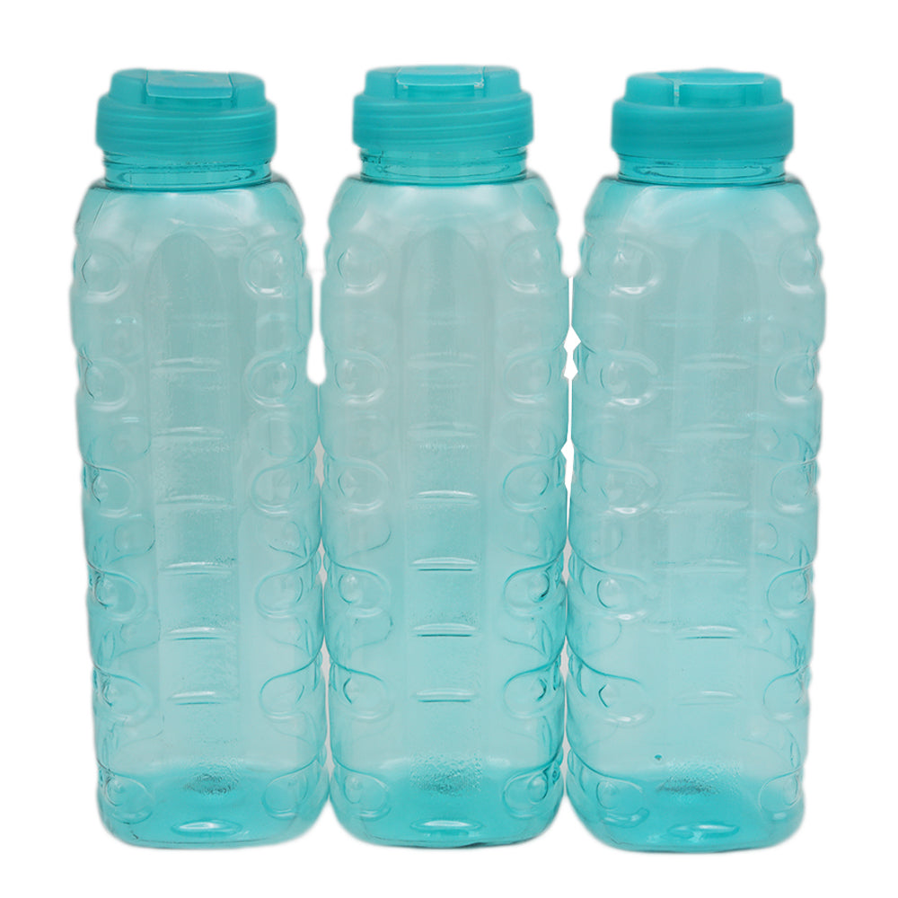 Water Bottle Pack of 3 - Steel Blue, Home & Lifestyle, Glassware & Drinkware, Chase Value, Chase Value