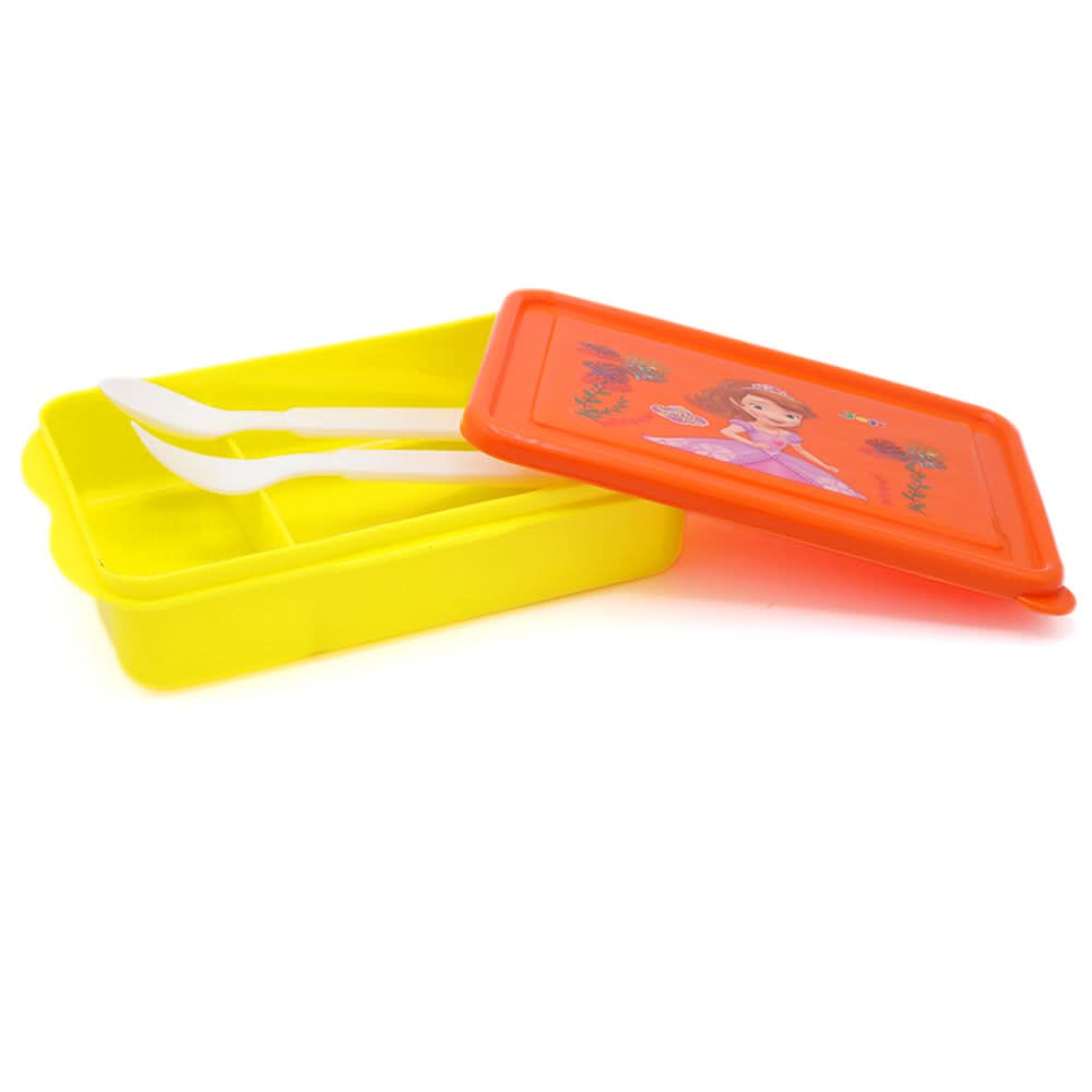 Kids Lunch Box - Yellow, Tiffin Boxes & Bottles, Chase Value, Chase Value