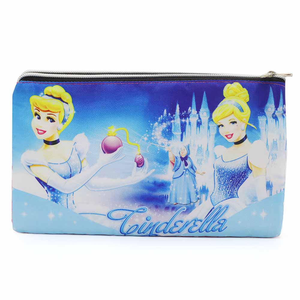 Pencil Pouch Two Zipper - Pink, Pencil Boxes & Stationery Sets, Chase Value, Chase Value