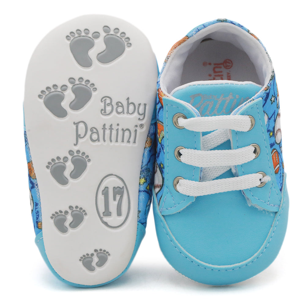 Newborn Boys Booties Shoes - Light Blue, Newborn Caps, Shoes & Socks, Chase Value, Chase Value