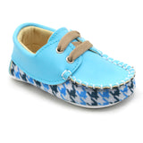 Newborn Boys Booties Shoes - Sky Blue, Newborn Caps, Shoes & Socks, Chase Value, Chase Value