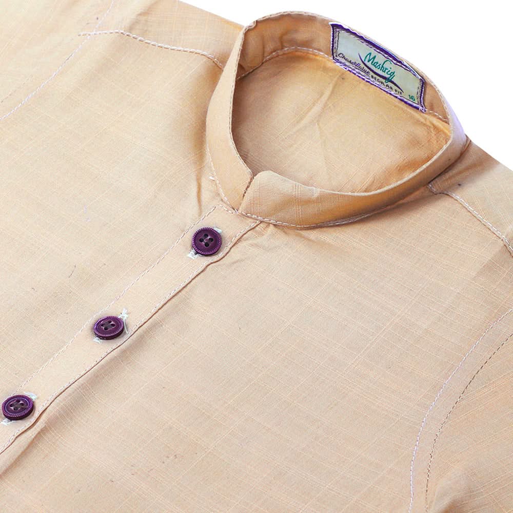 Boys Mashriq Shalwar Suit - Light Brown, Boys Shalwar Kameez, Chase Value, Chase Value