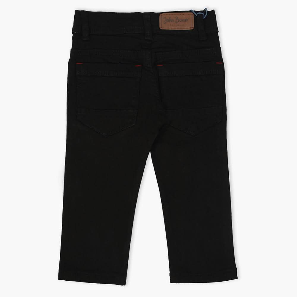 Boys Basic Denim Pant - Black, Boys Pants, Chase Value, Chase Value