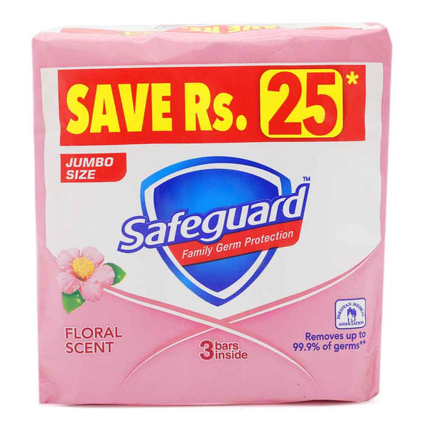 Safeguard Soap 3x - 175gm, Soaps, Safeguard, Chase Value