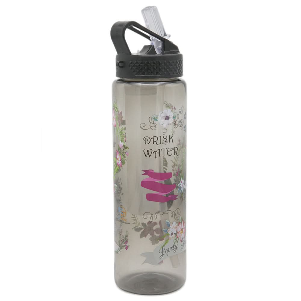 Travel Water Bottle 600ml - Black, Home & Lifestyle, Glassware & Drinkware, Chase Value, Chase Value