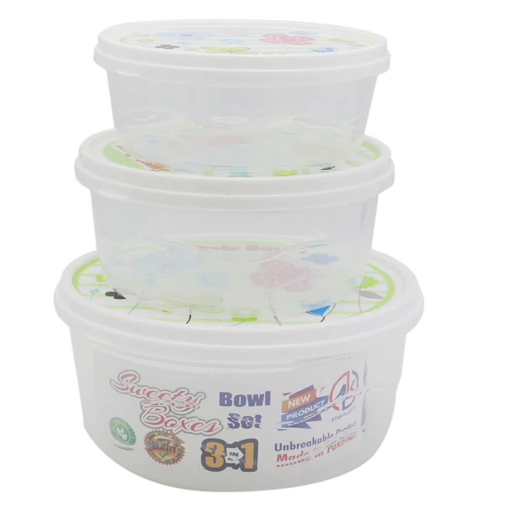 Storage Box Set 3 In 1 - Multi-A, Home & Lifestyle, Storage Boxes, Chase Value, Chase Value