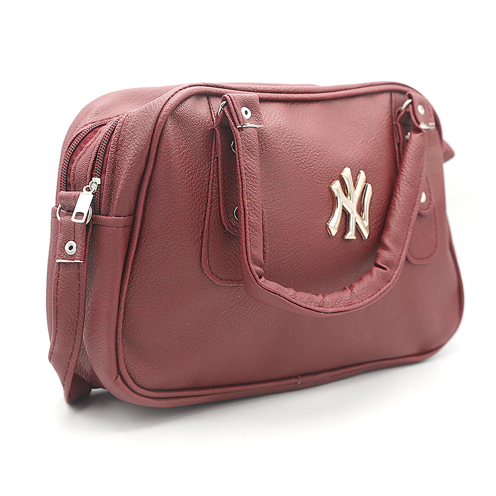 Women's Handbag 2034 - Maroon, Women, Bags, Chase Value, Chase Value